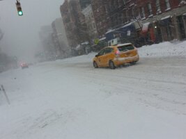 Taxi on First Ave